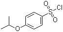 结构式 CAS# 98995-40-5, 4-异丙氧基苯磺酰氯