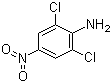2,6-二氯-4-硝基苯胺分子结构 (CAS 99-30-9)