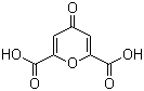 结构式 CAS# 99-32-1, 白屈菜酸; 4-吡喃酮-2,6-二羧酸