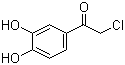 structure of CAS# 99-40-1, 2-Chloro-3',4'-dihydroxyacetophenone;4-(Chloroacetyl)catechol