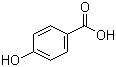 4-Hydroxybenzoic acid molecular structure (CAS 99-96-7)