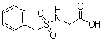 结构式 CAS# 99076-56-9, N-[(苄基)磺酰基]-L-丙氨酸