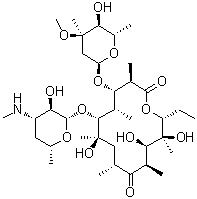 N-Demethylerythromycin A molecular structure (CAS 992-62-1)