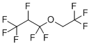 structure of CAS# 993-95-3, 1,1,1,2,3,3-Hexafluoro-3-(2,2,2-trifluoroethoxy)propane;1,1,2,3,3,3-Hexafluoropropyl 2,2,2-trifluoroethyl ether