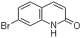 结构式 CAS# 99465-10-8, 7-溴-2(1H)-喹啉酮