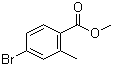 结构式 CAS# 99548-55-7, 4-溴-2-甲基苯甲酸甲酯