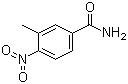 structure of CAS# 99584-85-7, 3-Methyl-4-nitrobenzamide;4-Nitro-m-toluamide