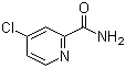 structure of CAS# 99586-65-9, 4-Chloropyridine-2-carboxamide;4-Chloro-2-picolinamide; 4-Chloropicolinamide