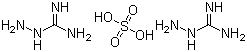 structure of CAS# 996-19-0, Aminoguanidine hemisulfate;Bis(aminoguanidinium) sulfate