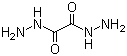 结构式 CAS# 996-98-5, 乙二酸二酰肼; 草酰二肼