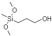 3-(Dimethoxymethylsilyl)-1-propanol molecular structure (CAS 99697-20-8)