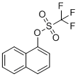 1-Naphthyl trifluoromethanesulfonate molecular structure (CAS 99747-74-7)